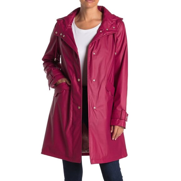 NWT Kate Spade Scallop Pocket Water-resistant Coat - Picture 1 of 16